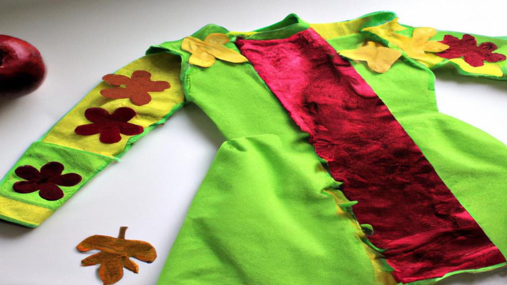 Jak zrobić strój jabła dla dziecka?